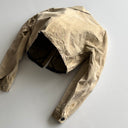 1950s Austrian Work Duck Canvas Reworked Cyclist Jacket