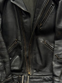 1940s Austrian Motorcycle Leather Jacket