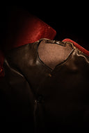 1940s European Leather Jerkin Vest