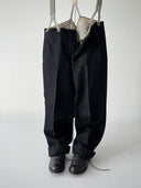 1930s European Work Winter Wool Trousers