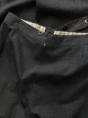 1950s European High Waisted Grey Slacks