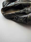 1950s German Moto Faded Leather Jacket