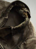 1950s German Flying Type Faded Leather Jacket