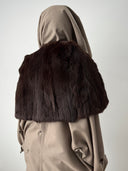 1940s CC41 Fur Shoulder Capelet