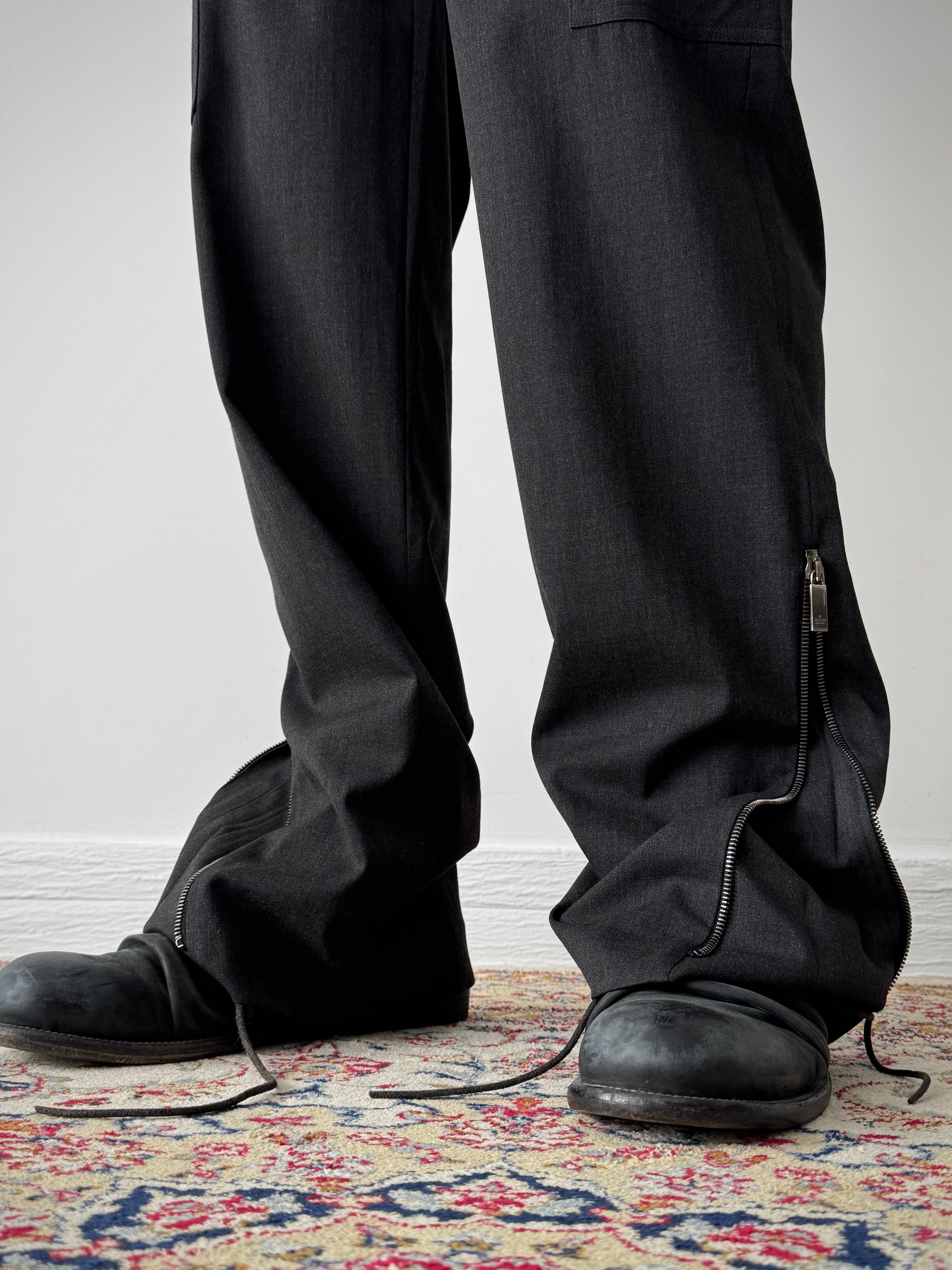 1998 Gucci by Tom Ford Wool Cargo Trousers – thepuregarb