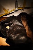 1970s Soviet Pilot 'Shevretka' Leather Jacket