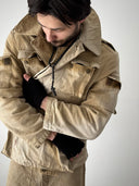 1980s USSR 'Afghanka' Faded Winter Jacket