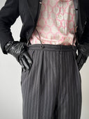 1930s Dutch Bespoke Striped Trousers