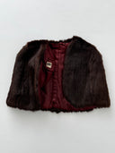 1940s CC41 Fur Shoulder Capelet