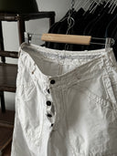 Stone Island SS05 White Cotton Trousers