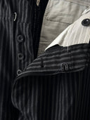 1940s European Work Striped Trousers