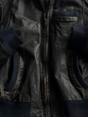 1960s USA Cafe Racer Motorcycle Leather Jacket