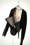 Antique 1890s Victorian Floral Blouse Corset