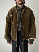 1970s French Hunting Corduroy Jacket