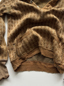1930s German Thrashed Wool Knit Sweater