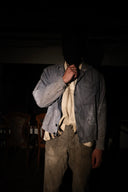 1970s Soviet Work Faded Jacket