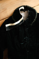 1880s Victorian Era Velvet Bodice