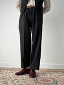 1930s European Lounge Pinstripe Trousers