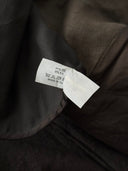 Alessandra Marchi Artisanal Leather Fur Jacket