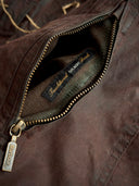Vintage Barbour 'Cameron' Women's Brown Wax Coat