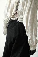 1940s European Pleated Pinstripe Trousers