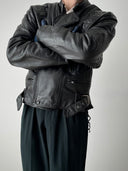 1980s Golden Crown by Bristol Moto Leather Jacket