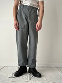 1950s Swiss Army Work Denim Trousers