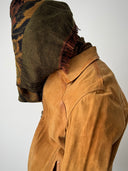 1970s Swiss Faded Leather Jacket