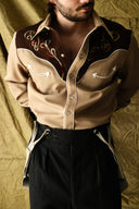 1970s H Bar C Ranchwear Western Shirt