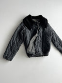 1980s Soviet Union Army 'Tanker' Liner Jacket