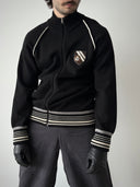 Neil Barrett Wool Knit Zip Jumper