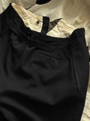 1930s French Bespoke 'Francy' Tuxedo Three Piece Wool Suit
