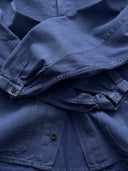 1980s French Workwear HBT Sanfor Chore Jacket