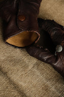 1960s European Distressed Moto Gloves