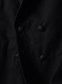 1910s Edwardian Era European Black Wool Frock Coat