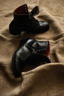 Early 20th Century European Leather Lace Up Boots
