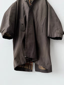 1970s Burberry's Single Raglan Balmacaan Coat
