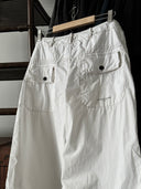 Stone Island SS05 White Cotton Trousers