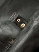 1940s WW2 Era European Army Motorcycle Leather Pants