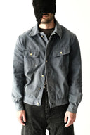 1970s Soviet Work Faded Jacket