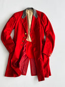 1940s European 'Scarlet' Hunt Wool Coat