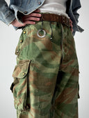 1950s French Army M47 Lizard Camo Field Trousers
