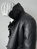 1960s USSR Navy 'Bekesha' Arctic Shearling Coat