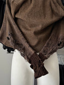 1930s German Thrashed Wool Knit Cardigan