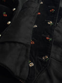 1960s European Velour Floral Waistcoat