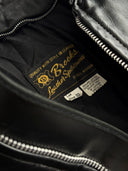 1960s Brooks 'Gold Label' USA Cafe Racer Leather Jacket