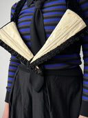 1943 Dated German 'Dirndl' Velvet Corset