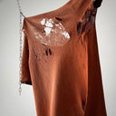 1930s German Thrashed V-neck T-Shirt