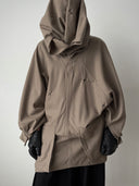 Morgane Le Fay 'Mystical' Repaired Wool Cloak Parka