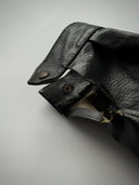 1960s Swiss Cyclist Leather Faded Jacket
